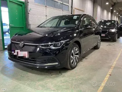 Usata VW Golf VIII Style 150 CV (110 kW) 2023 Nero Berlina