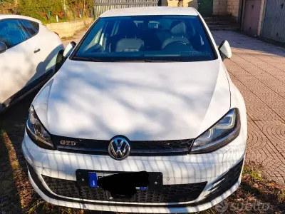 Usata VW Golf VII GTD 184 CV (135 kW) 2015 Bianco Berlina