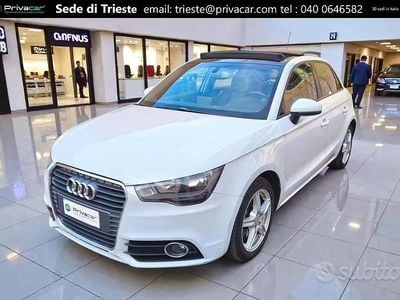 Usata Audi A1 Ambition 140 CV (102 kW) 2013 Bianco Utilitaria