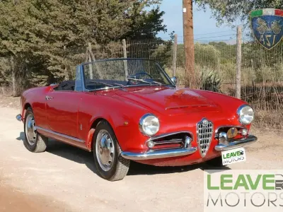 Usado Alfa Romeo Giulia Spider 91 CV (66 kW) 1962 Rojo Descapotable