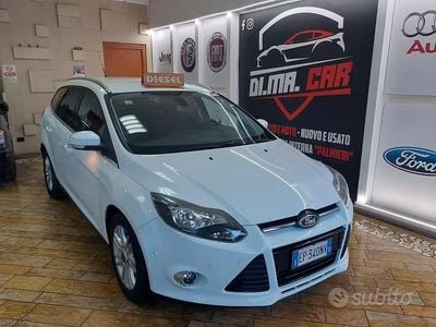 Usata Ford Focus Titanium 115 CV (84 kW) 2013 Bianco Station wagon