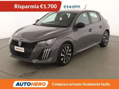 Begagnad Peugeot 208 Active 75 HK (55 kW) 2024 Grå Halvkombi
