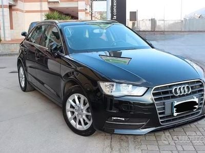 Usata Audi A3 Ambiente 110 CV (80 kW) 2015 Nero Berlina