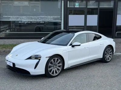 Usata Porsche Taycan Performance Package 119 kW (163 CV) 2021 Bianco Berlina