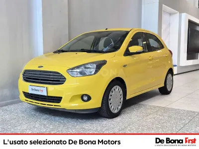 Begagnad Ford Ka Ultimate 86 HK (63 kW) 2017 Gul Sedan
