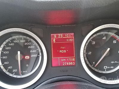 Usata Alfa Romeo 159 120 CV (88 kW) 2009 Blu Station wagon