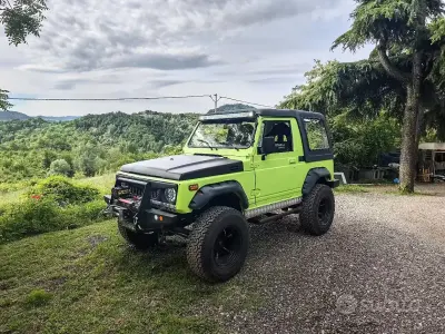 Usata Suzuki Samurai 64 CV (47 kW) 1990 Verde SUV