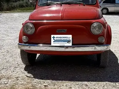 Usata Fiat 500 1970 Rosso Utilitaria
