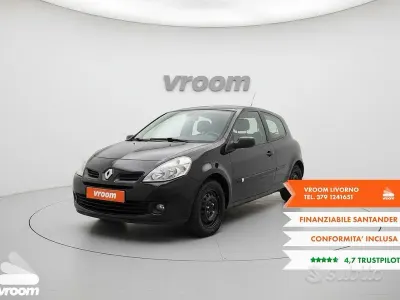 Brugt Renault Clio II 75 HK (55 kW) 2008 Sort Hatchback