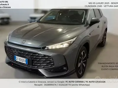 Usata MG HS Luxury 170 CV (125 kW) 2025 Bianco SUV