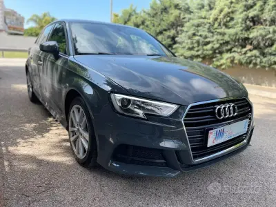 Usata Audi A3 Sport 116 CV (85 kW) 2018 Grigio Berlina
