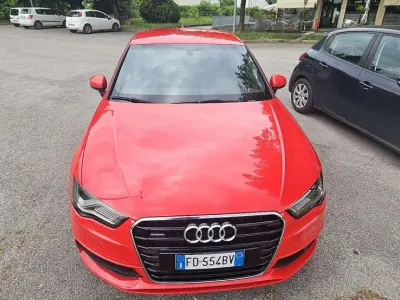 Usata Audi A3 S-Line 184 CV (135 kW) 2016 Rosso Berlina