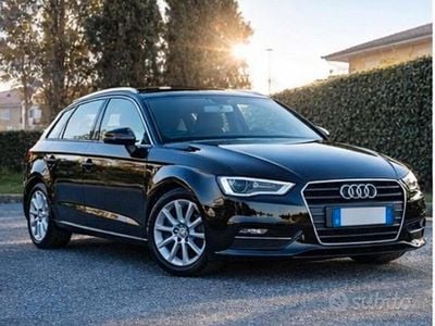 Usata Audi A3 Attraction 110 CV (80 kW) 2016 Nero Berlina