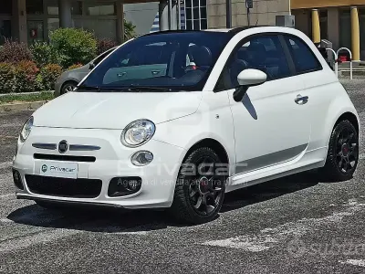 Usata Fiat 500C S 69 CV (50 kW) 2015 Bianco Cabrio