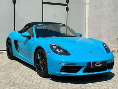 Usata Porsche 718 Boxster 299 CV (219 kW) 2020 Blu/azzurro Cabrio