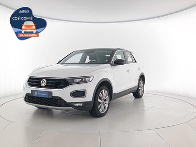 Usata VW T-Roc Style 150 CV (110 kW) 2017 Bianco SUV
