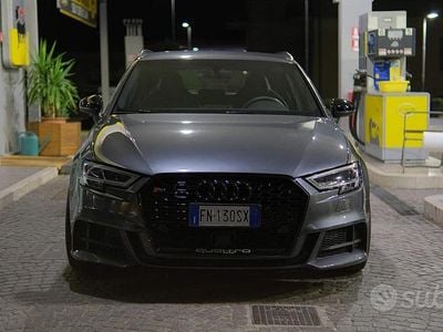 Usata Audi S3 Sportback 310 CV (228 kW) 2018 Grigio Utilitaria
