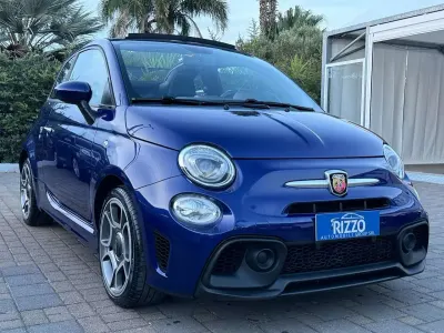 Usata Fiat 500C Abarth 136 CV (100 kW) 2021 Blu/azzurro Cabrio