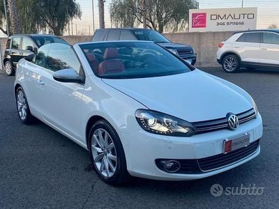 Brugt VW Golf Cabriolet 140 HK (102 kW) 2012 Hvid Cabriolet