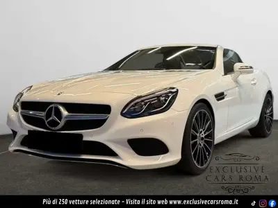 Usata Mercedes SLC300 Premium 245 CV (180 kW) 2019 Bianco platino perlato Cabrio