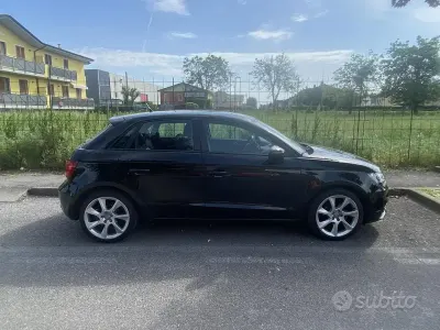 Usata Audi A1 90 CV (66 kW) 2014 Nero Utilitaria