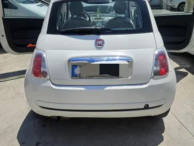 Usata Fiat 500 69 CV (50 kW) 2009 Bianco Cabrio