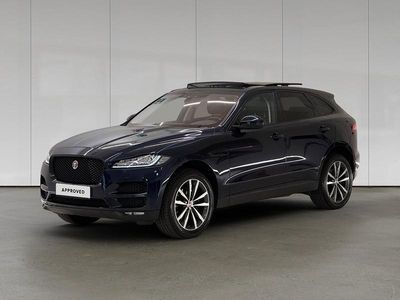 Begagnad Jaguar F-Pace Portfolio 180 HK (132 kW) 2019 Blå SUV