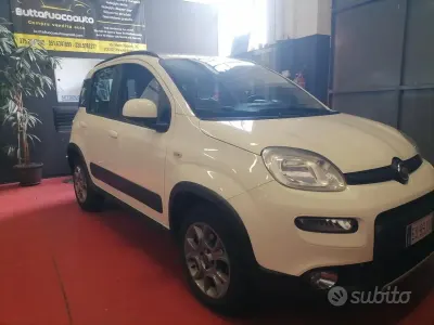 Usata Fiat Panda 4x4 S 75 CV (55 kW) 2013 Bianco Utilitaria