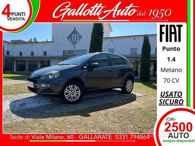 Usata Fiat Punto Easy 70 CV (51 kW) 2012 Nero Utilitaria