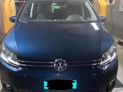 Usata VW Touran 150 CV (110 kW) 2012 Blu Monovolume