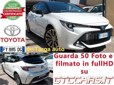 usata Toyota Corolla Hybrid Style Navi Full LED PDC Tagliandata Roma