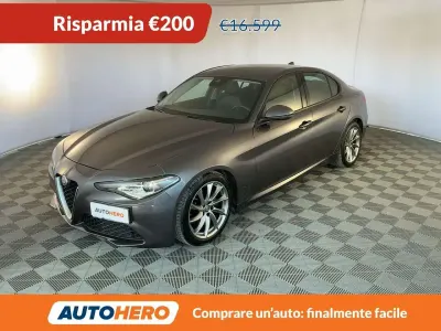 Usado Alfa Romeo Giulia Super 150 HP (110 kW) 2016 Cinzento Sedan