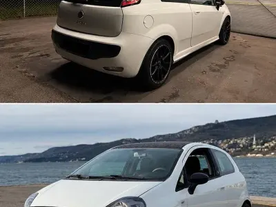 Usata Fiat Punto Evo 77 CV (56 kW) 2011 Bianco Utilitaria