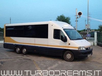 usata Fiat Ducato 15 2.8 JTD PULMINO 3 ASSI FOOD TRUCK / TRASPORTO MOTO