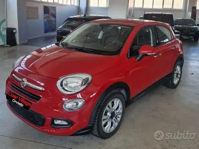 Usata Fiat 500X Pop Star 95 CV (69 kW) 2017 Rosso SUV