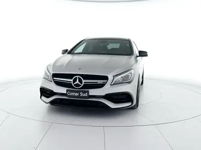 Usata Mercedes CLA45 AMG AMG 381 CV (280 kW) 2019 Argento Coupé