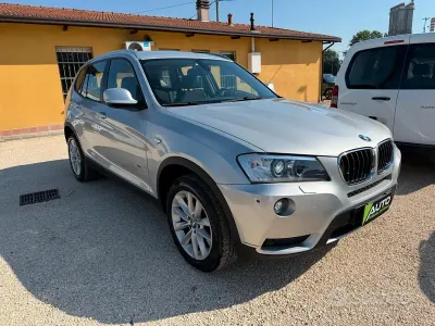 Usata BMW X3 Efficient Dynamics 184 CV (135 kW) 2012 Grigio SUV