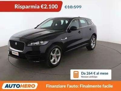 Usata Jaguar F-Pace Pure 180 CV (132 kW) 2019 Nero SUV