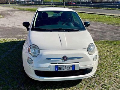 Usata Fiat 500 Lounge 69 CV (50 kW) 2009 Bianco Cabrio