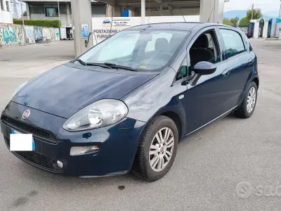 Usata Fiat Punto 75 CV (55 kW) 2015 Bluazzurro Utilitaria