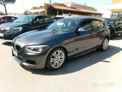 Usata BMW 118 M Sport 143 CV (105 kW) 2013 Grigio Utilitaria