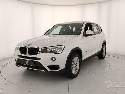 Usata BMW X3 xLine 190 CV (139 kW) 2017 Bianco SUV