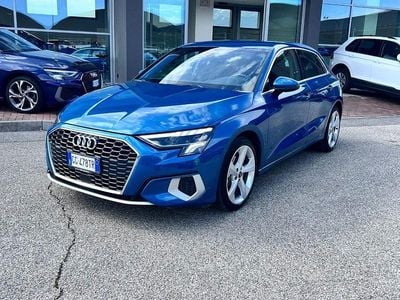 Usata Audi A3 Advanced 116 CV (85 kW) 2023 Blu Berlina