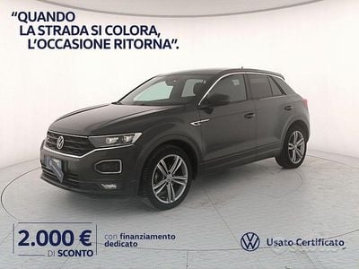 Usata VW T-Roc Sport 150 CV (110 kW) 2021 5k urano grey SUV