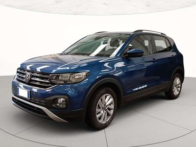 Reef blue metallizzato Usata 2021 VW T-Cross Style SUV | 16.450 € (Buon prezzo)