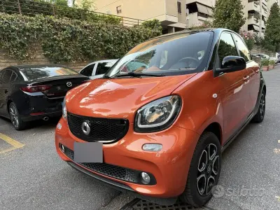 Usata Smart ForFour Passion 71 CV (52 kW) 2016 Arancione Utilitaria