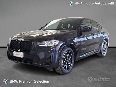 Begagnad BMW X4 M Sport 190 HK (139 kW) 2024 Svart SUV