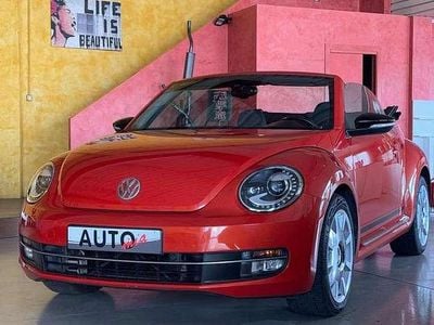 Usata VW Beetle Cabriolet Sport 150 CV (110 kW) 2015 Arancione Cabrio