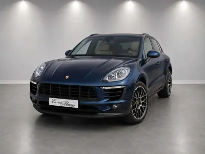 Usata Porsche Macan 250 CV (183 kW) 2018 Blu SUV