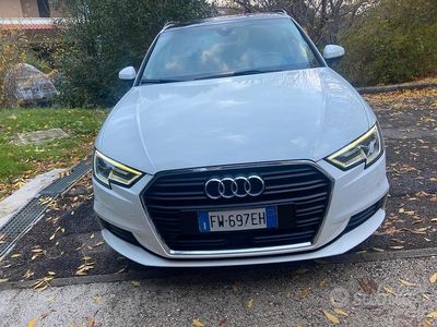 Usata Audi A3 116 CV (85 kW) 2019 Bianco Berlina